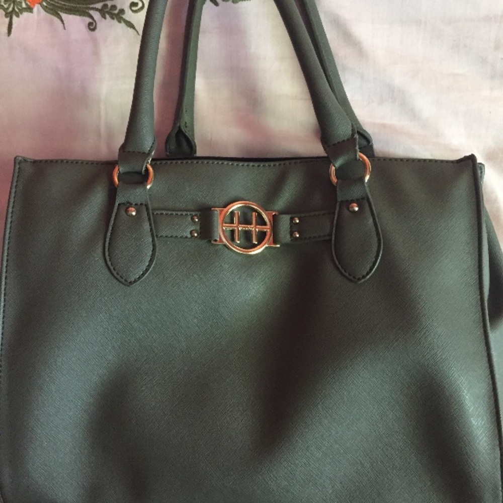 Tommy Hilfiger green handbag